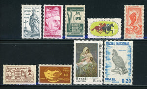 Brazil MNH Assortment 1964-'68 Issues $$ See Scan 430045