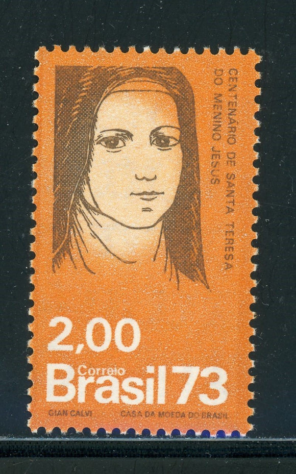 Brazil Scott #1309 MNH St. Teresa of Lisieux CV$4+ 430052