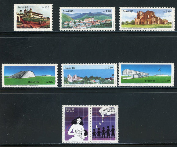 Brazil MNH Assortment 1985 Issues $$ See Scan 430062