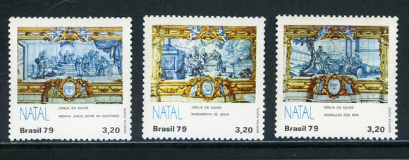 Brazil Scott #1647-1649 MNH Christmas 1979 Navidad $$ 430063