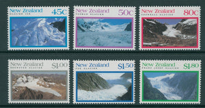 New Zealand Scott #1104-1109 MNH Glaciers Scenes Nature Mountains CV$7+ 430085