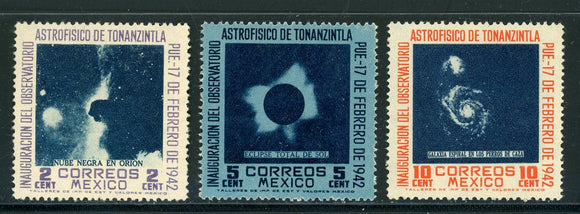 Mexico Scott #774-776 MNH Astrophysics Conference CV$30+ 430099