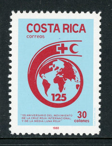 Costa Rica Scott #400 MNH Int'l Red Cross and Red Crescent ANN $$ 430122