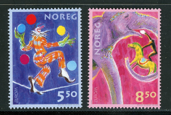 Norway Scott #1338-1339 MNH Europa Circus CV$4+ 430300
