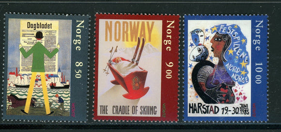 Norway Scott #1374-1376 MNH Europa 2003 CV$8+ 430306
