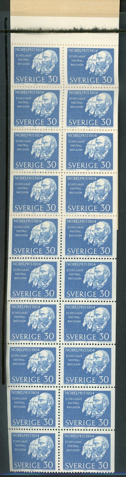 Sweden Scott #675a MNH BOOKLET Nobel Laureates CV$7+ 430337