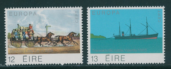 Ireland Scott #463-464 MNH 1979 Europa Transportation CV$7+ 430357