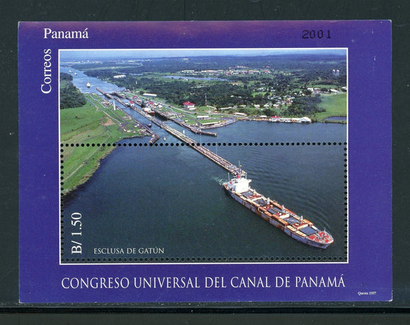 Panama Scott #839 MNH S/S Congress of Panama Canal CV$5+ 430360