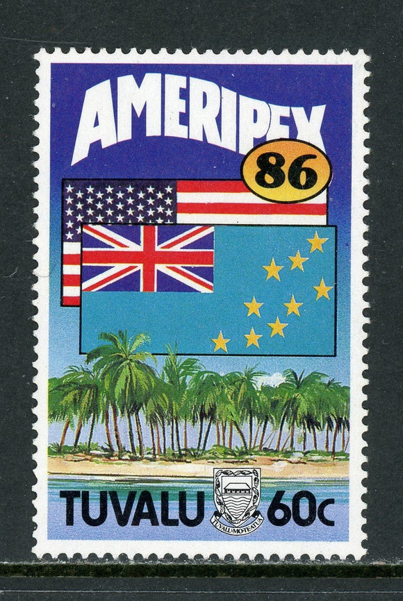 Tuvalu Scott #363 MNH AMERIPEX '86 Stamp EXPO $$ 434741