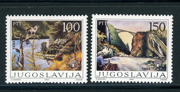 Yugoslavia Scott #1774-1775 MNH European Nature Protection $$ 434742