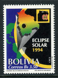 Bolivia Scott #923 MNH Solar Eclipse CV$4+ 434766