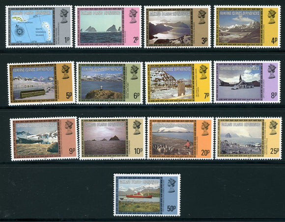 Falkland Islands Scott #1L38-1L50 MNH 1980 Definitives as Imaged CV$4+ 434866