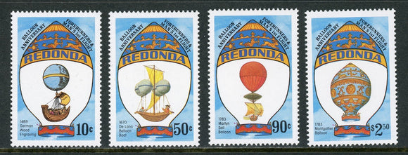 Redonda OS #82 MNH Ballooning ANN AVIATION $$ 434942