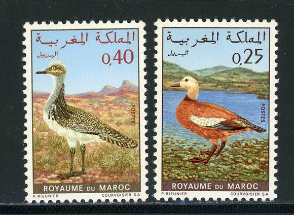 Morocco Scott #233-234 MNH Birds FAUNA $$ 434980