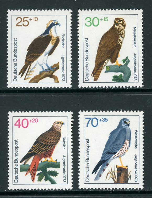 Germany Scott #B496-B499 MNH Birds FAUNA CV$5+ 435120