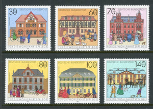 Germany Scott #B714-B719 MNH Post Offices PHILATELY CV$7+ 435146