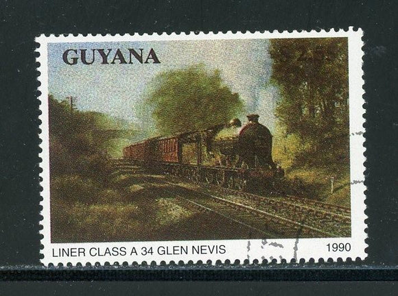 Guyana Scott #2293 USED Locomotives $$ 435182
