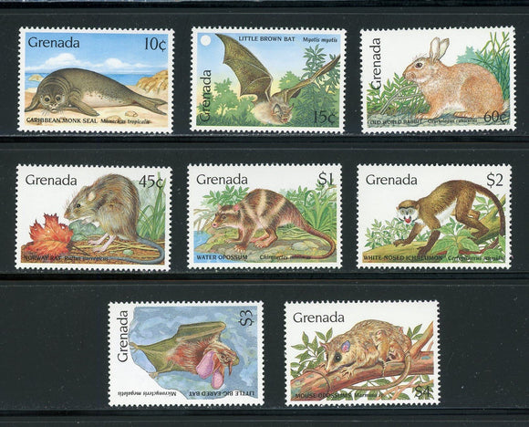 Grenada Scott #1820-1827 MNH Wildlife FAUNA Animals CV$10+ 439245