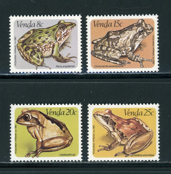 Venda Scott #96-99 MNH Frogs Amphibians FAUNA Animals $$ 439297