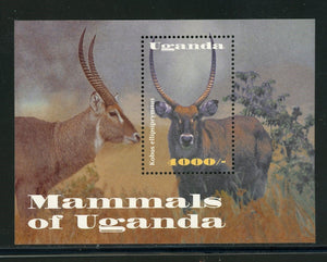 Uganda Scott #1783 MNH S/S Antelope Mammal FAUNA Animals CV$5+ 439309
