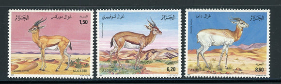 Algeria Scott #954-956 MNH Gazelles FAUNA Animals $$ 439325