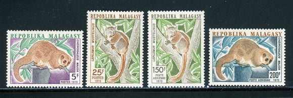 Malagasy Republic Scott #501//C118 MNH Lemurs of Madagascar FAUNA CV$9+ 439330