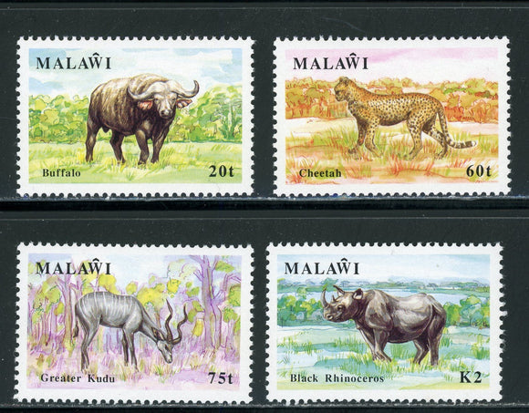 Malawi Scott #582-585 MNH Animals FAUNA CV$21+ 439361