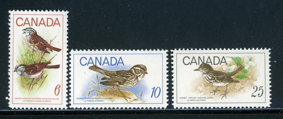 Canada Scott #496-498 MNH Birds FAUNA $$ 439384