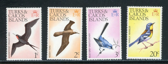 Turks & Caicos Scott #266a//275a MH Birds FAUNA WMK 314 CV$6+ 439388