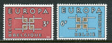 Belgium Scott #553-554, 598-599, 705-706 MNH Europa Issues $$