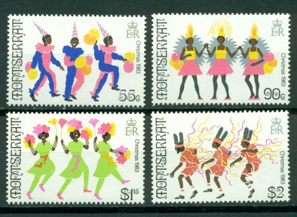 Montserrat Scott #516-519 MNH Christmas Carnival Dancers $$