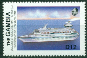 Gambia Scott #785 MNH Sovereign of the Seas Liner CV$6+