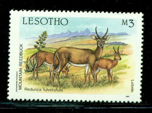 Lesotho Scott #590 MNH Mountain Redbuck FAUNA CV$3+