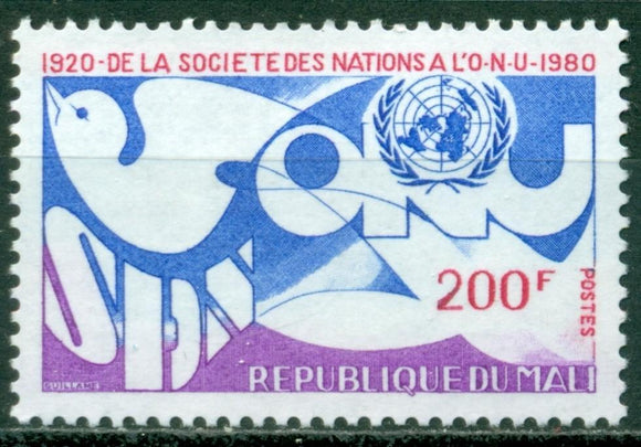 Mali Scott #383 MNH League of Nations 60th ANN $$
