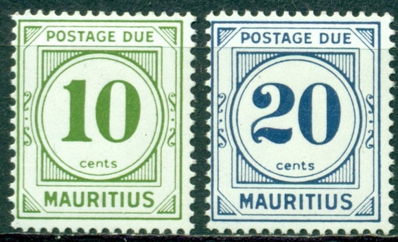 Mauritius Scott #J11-J12 MNH Postage Dues $$