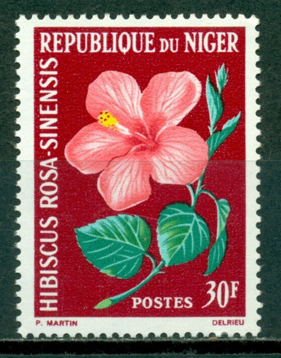 Niger Scott #134 MNH Flowers FLORA 30fr $$