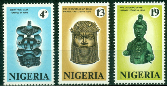 Nigeria Scott #255-257 MNH Nigerian Antiquities $$