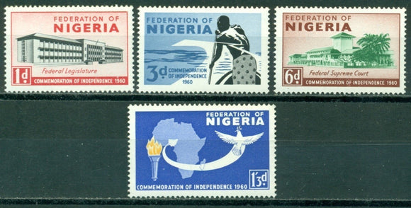 Nigeria Scott #97-100 MNH Nigeria's Independence $$