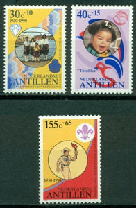 Netherlands Antilles Scott #B271-B273 MNH Boy Scout Movement ANN CV$4+