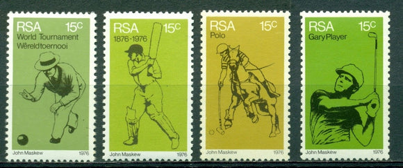 South Africa Scott #456-459 MNH Sports and Games $$