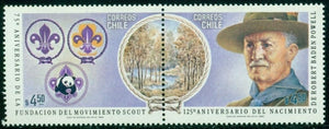 Chile Scott #623 MNH Scouting Year Baden-Powell CV$40+