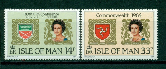 Isle of Man Scott #272-273 MNH Commonwealth Parliament Assn. $$