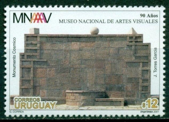 Uruguay Scott #1939 MNH National Museum of Visual Arts CV$8+
